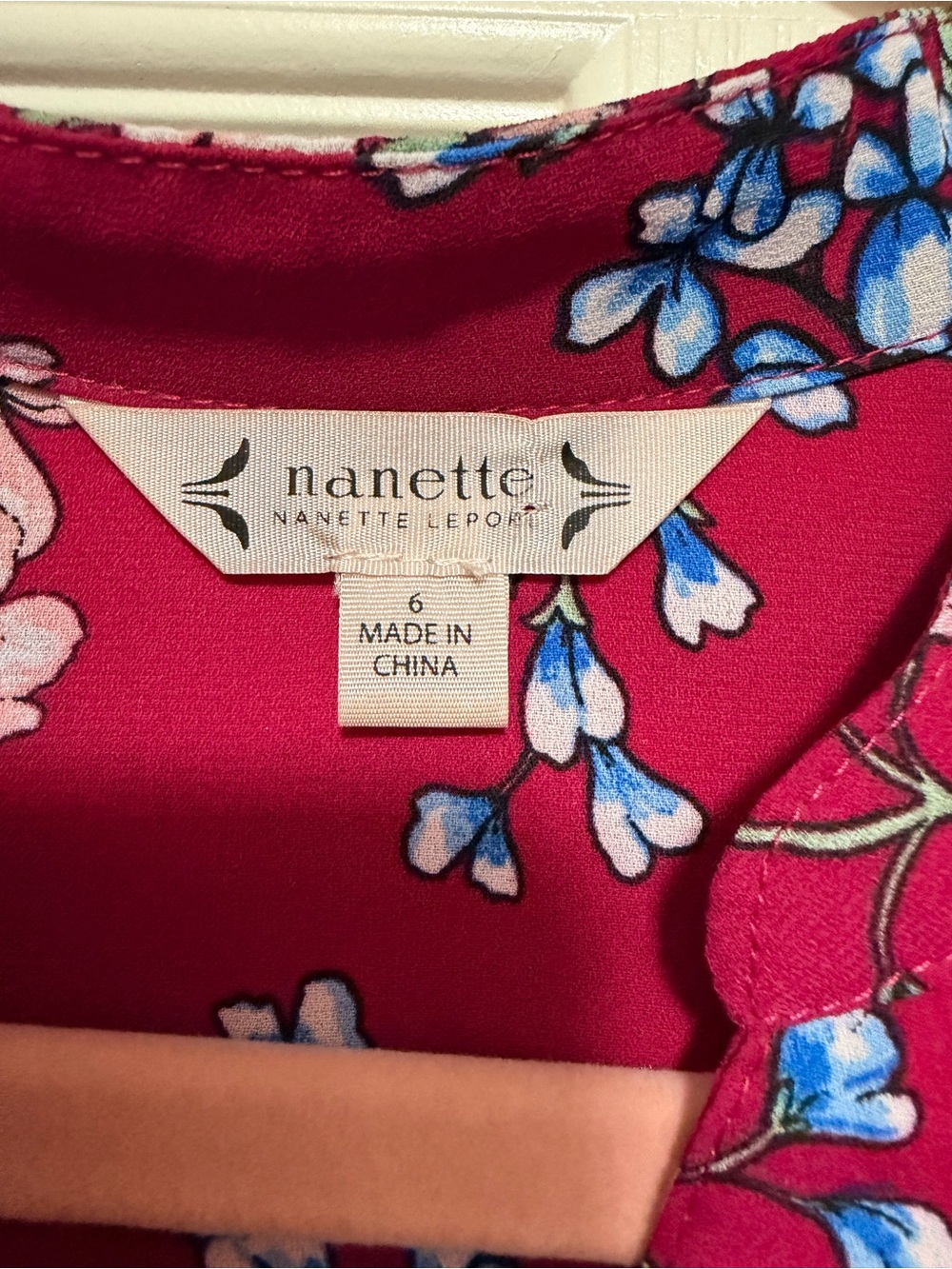 Nanette Lepore Floral Long Sleeve Fit & Flare Dress – Size 6 - Picture 3 of 11